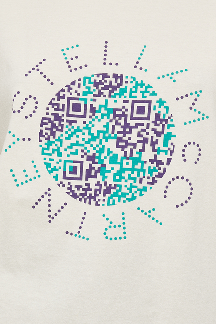 QR Earth Print T-Shirt